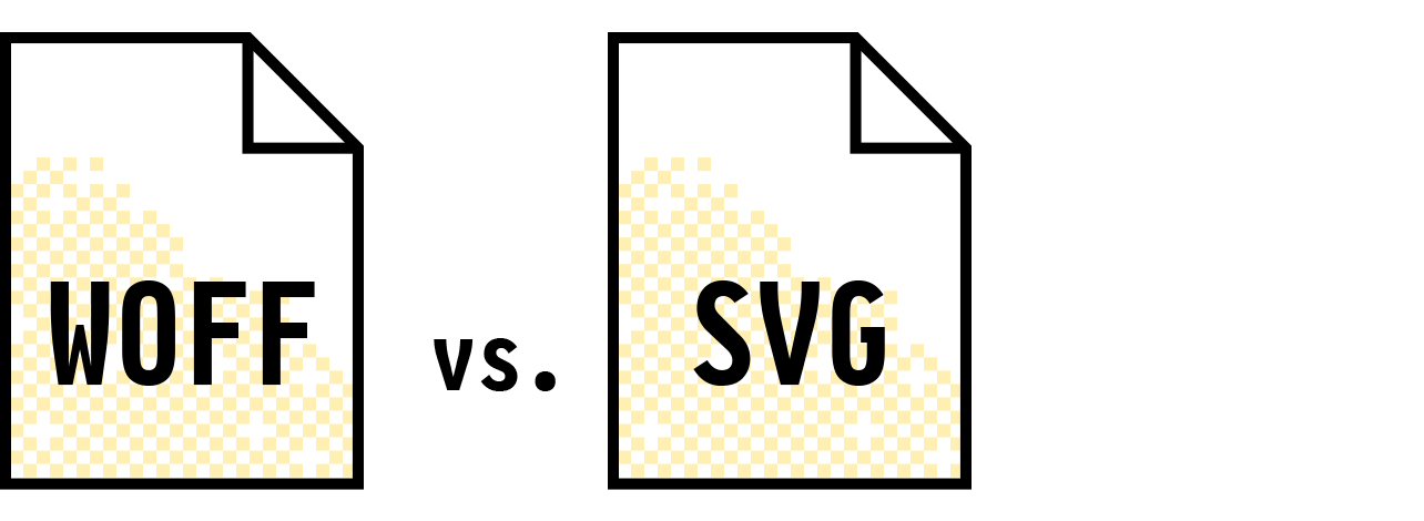 Iconfonts im UX-Design: WOFF vs. SVG