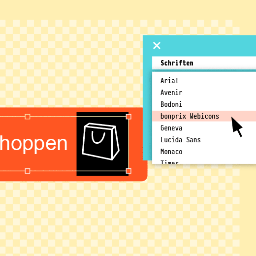 Illustration Webicons im UX-Design