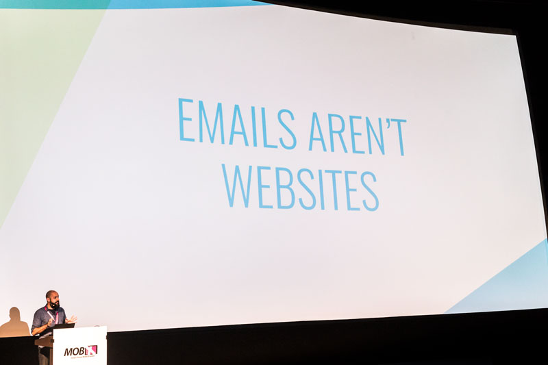 Fabio Carneiro – Chart „Emails aren’t Websites“