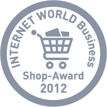 INTERNET WORLD Business - Shop Award 2012 – Bester Mobile-Shop