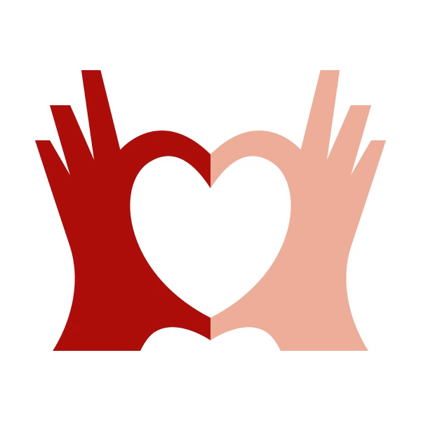 GIF-Animation für den Grundsatz „Menschlichkeit“ des Schweizer Roten Kreuzes